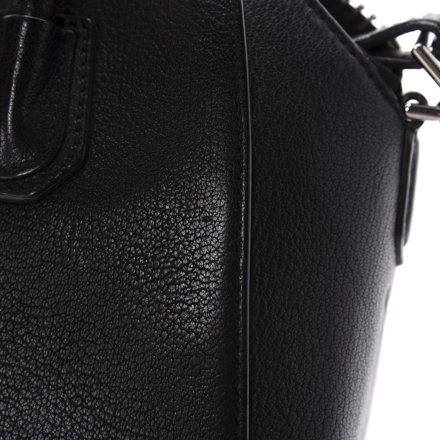 Sugar Goatskin Mini Antigona Black