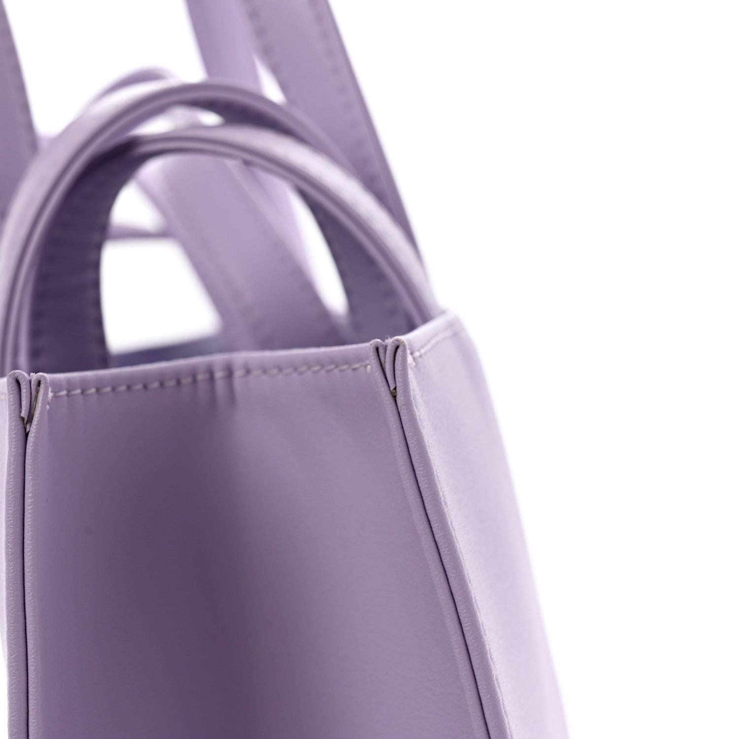 Telfar Vegan Leather Medium Shopping Bag Lavender 11 of 13