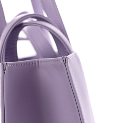 Telfar Vegan Leather Medium Shopping Bag Lavender 11 of 13
