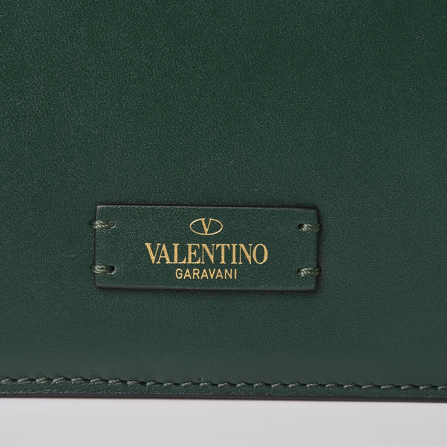 Valentino Garavani Smooth Calfskin Small VSling Shoulder Bag Green 8 of 12