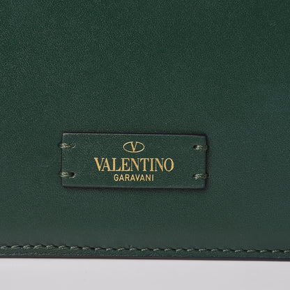 Valentino Garavani Smooth Calfskin Small VSling Shoulder Bag Green 8 of 12