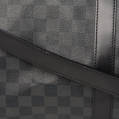 Louis Vuitton Damier Graphite Keepall Bandouliere 55 10 of 11