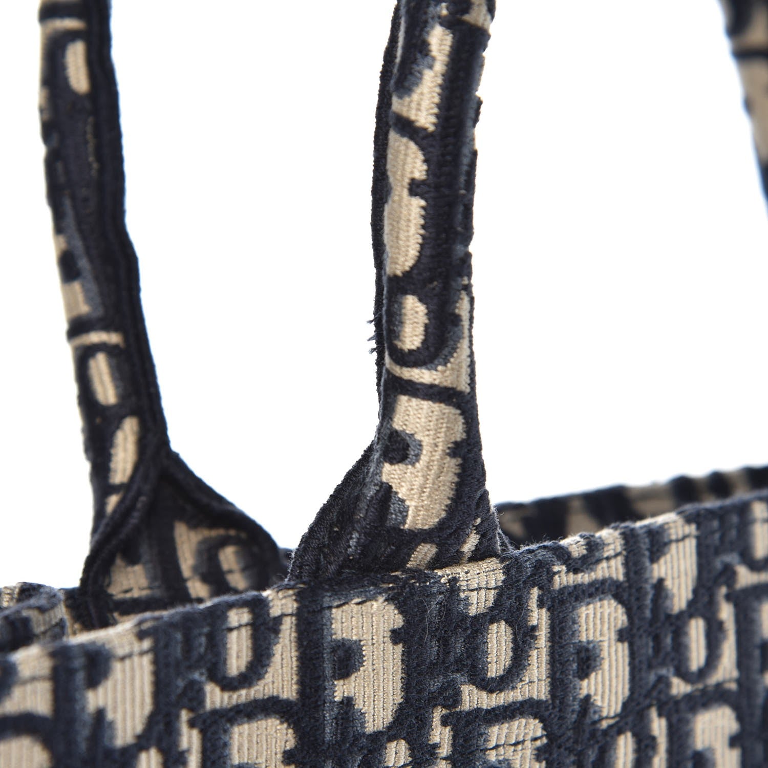 Christian Dior Oblique Book Tote Blue Multicolor 9 of 9