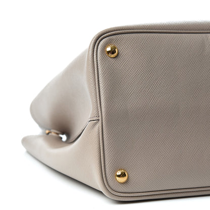 Prada Saffiano Cuir Large Double Bag Cammeo 6 of 9