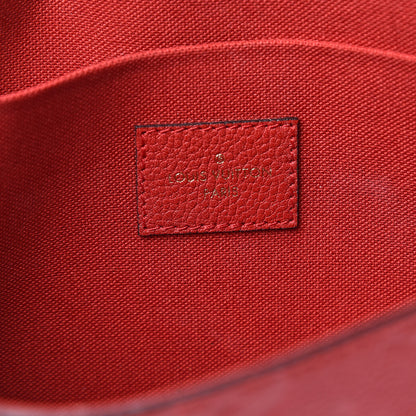 Louis Vuitton Empreinte Pochette Felicie Chain Wallet Scarlet 7 of 15