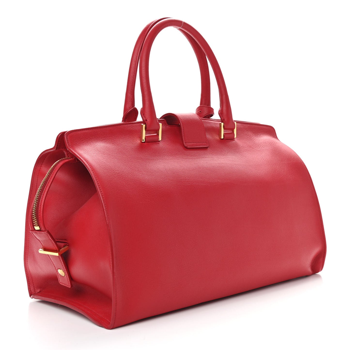 Calfskin Medium Classic Y Cabas Red