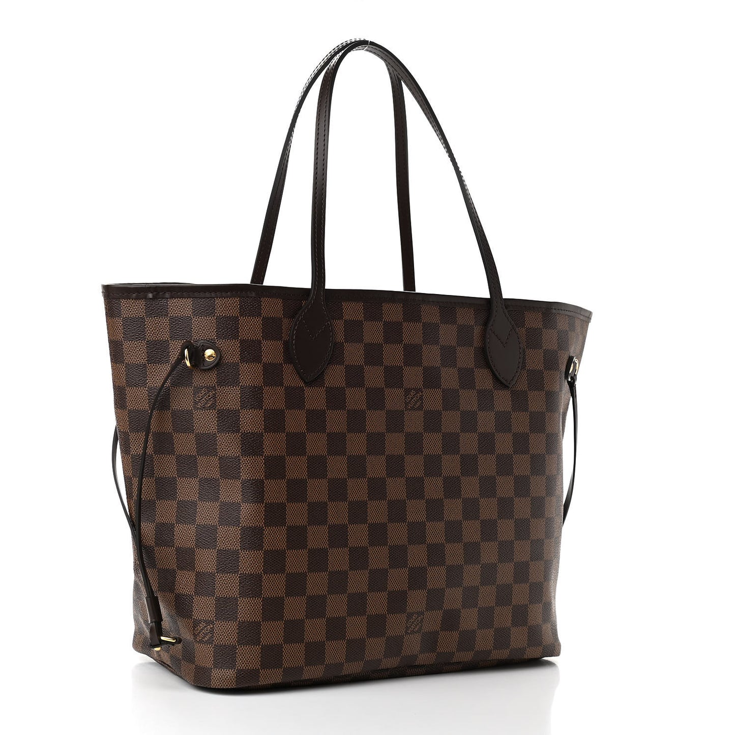 Damier Ebene Neo Neverfull MM Rose Ballerine