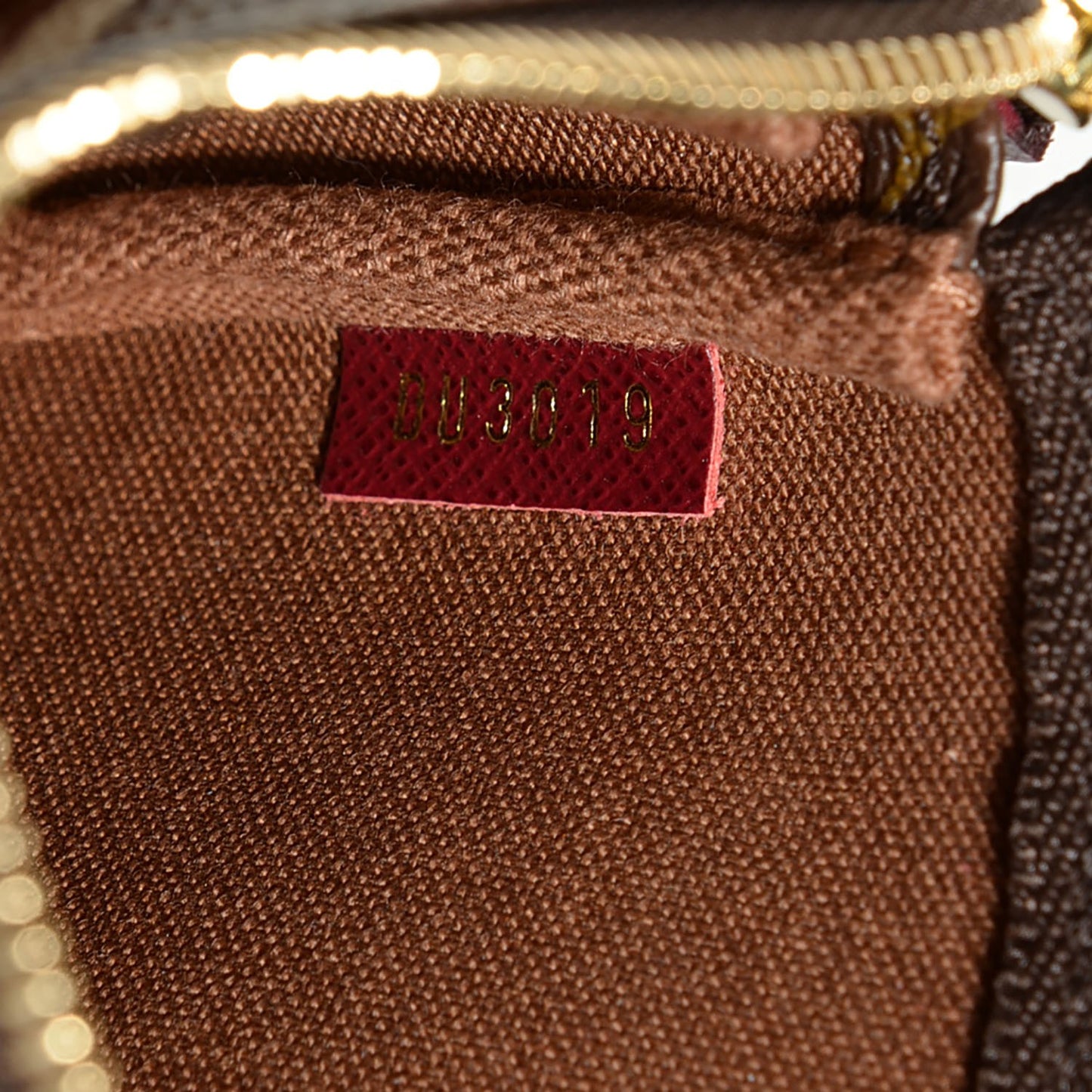Monogram Stamp Mini Pochette Accessories