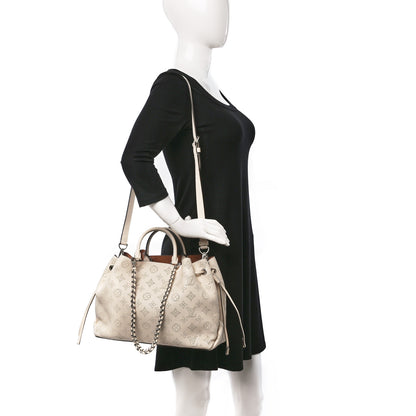 Louis Vuitton Mahina Bella Tote Creme Beige 2 of 13