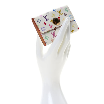 Louis Vuitton Monogram Multicolor Buisness Card Holder White 2 of 7
