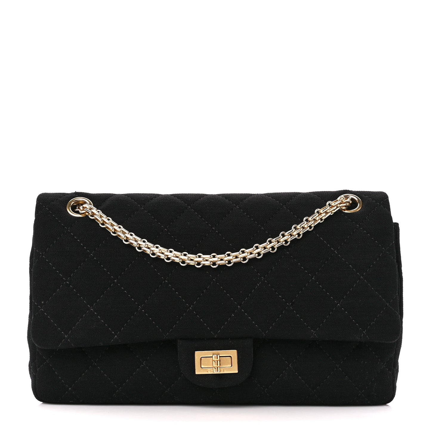 Jersey Quilted 2.55 Reissue 226 Flap Black