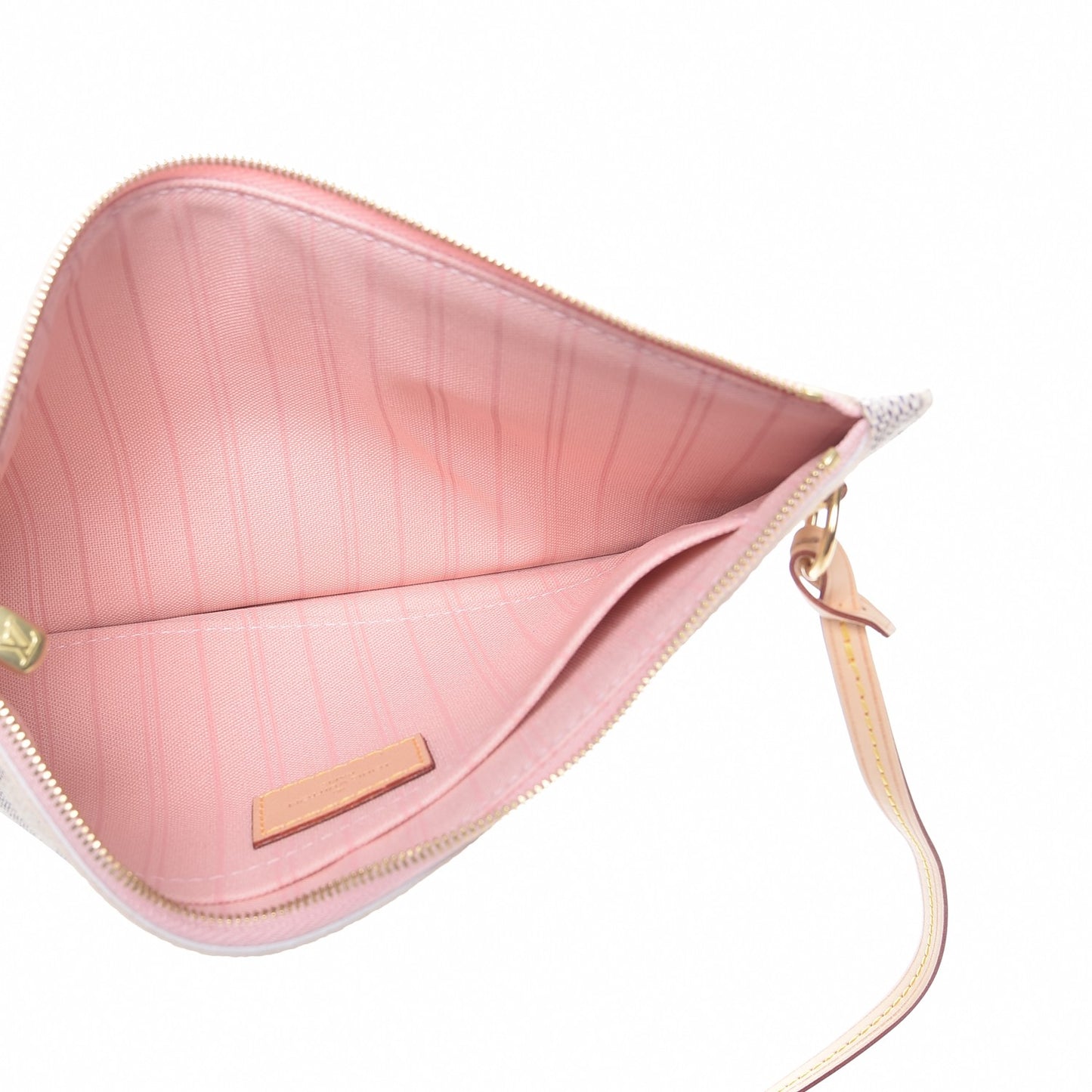 Damier Azur Neo Neverfull MM Rose Ballerine