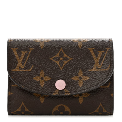 Louis Vuitton Monogram Rosalie Coin Purse Rose Ballerine 1 of 7