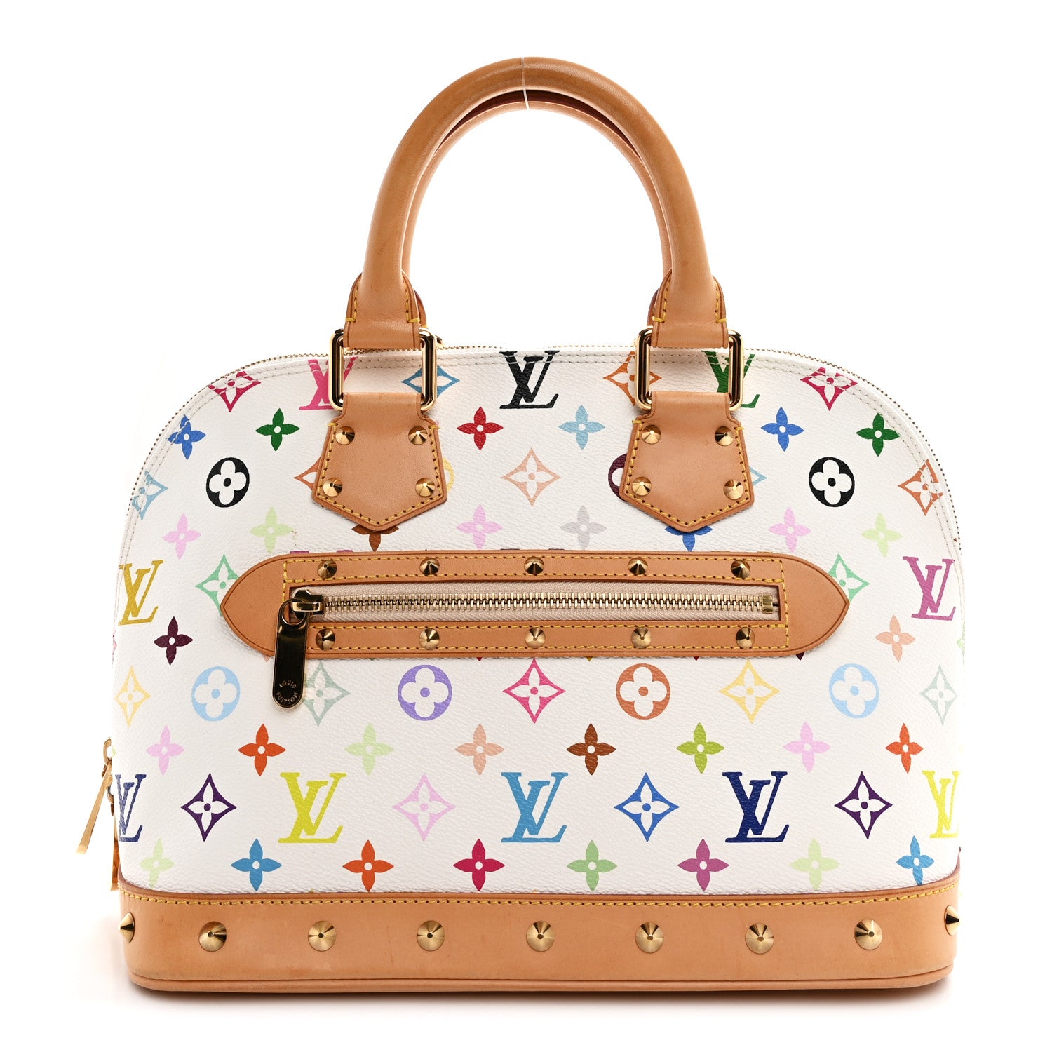 Louis Vuitton Monogram Multicolor Alma White 1 of 10