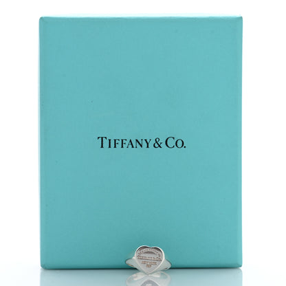 Tiffany Sterling Silver Return to Tiffany Heart Signet Ring 47 4 5 of 5