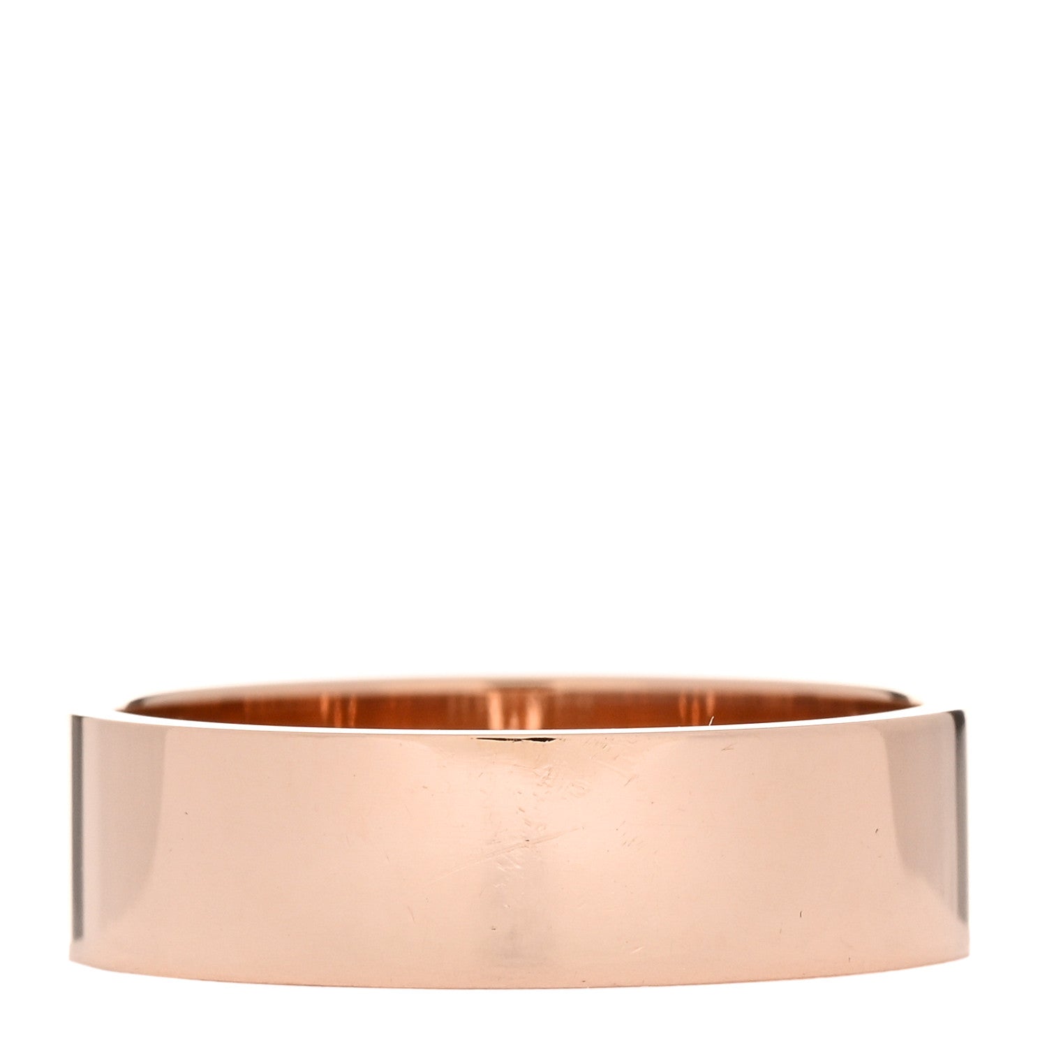 Hermes 18K Rose Gold Diamond PM H D'Ancre Ring 56 7.5 3 of 5