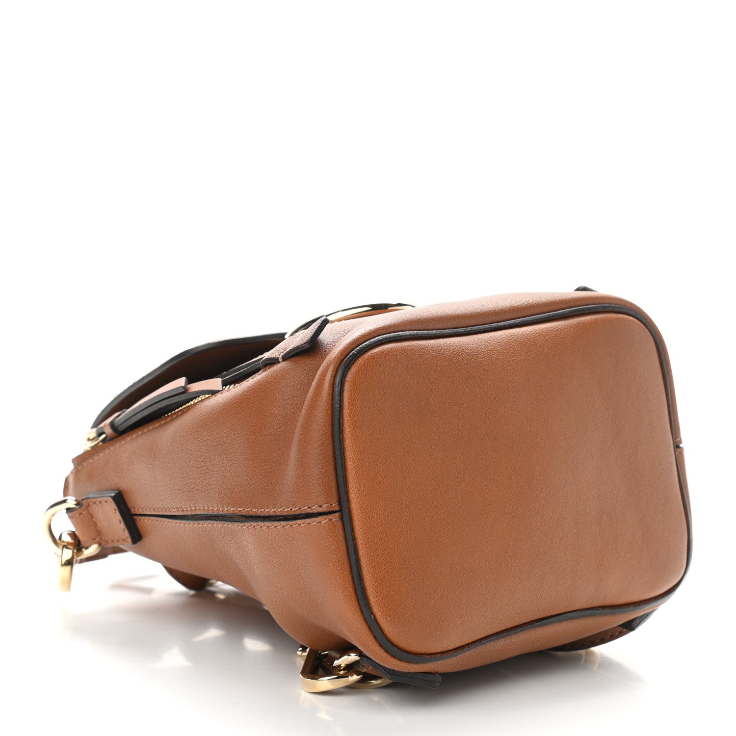 Chloe Suede Calfskin Mini Faye Backpack Tan 4 of 10