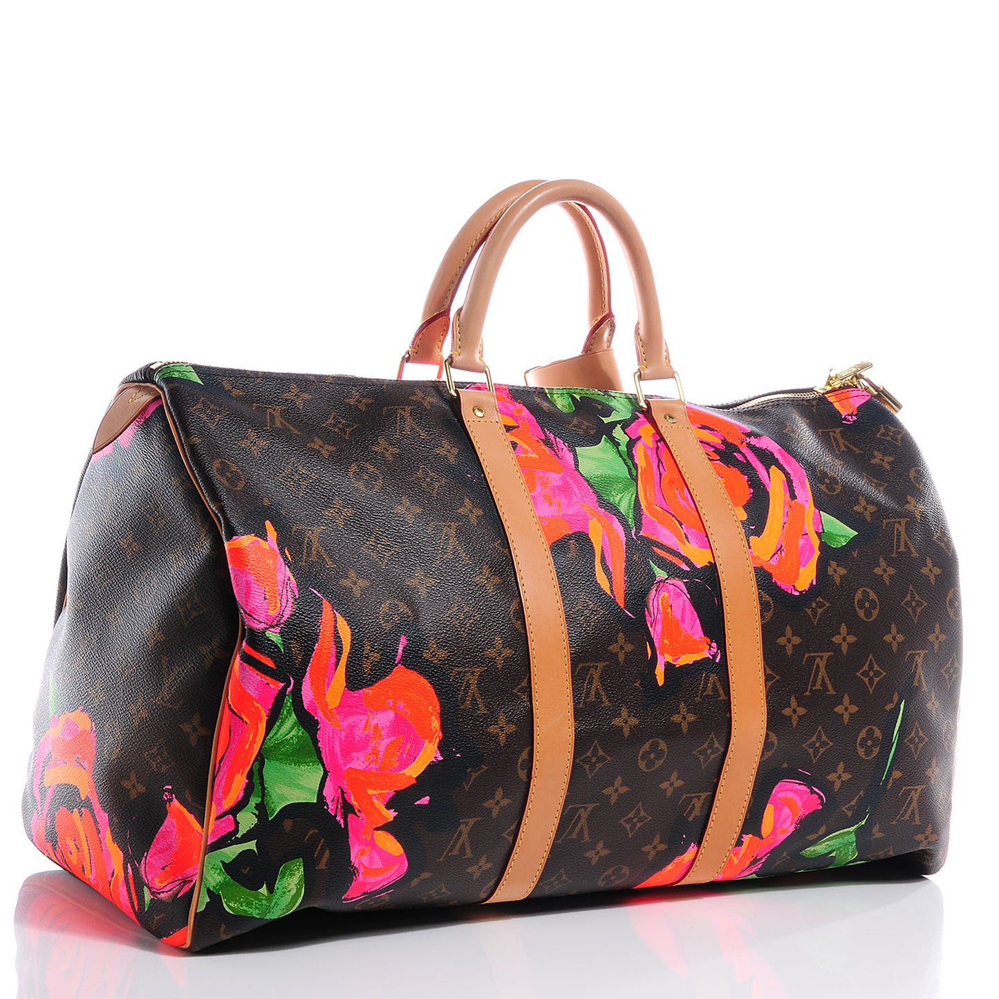 Monogram Roses Keepall 50
