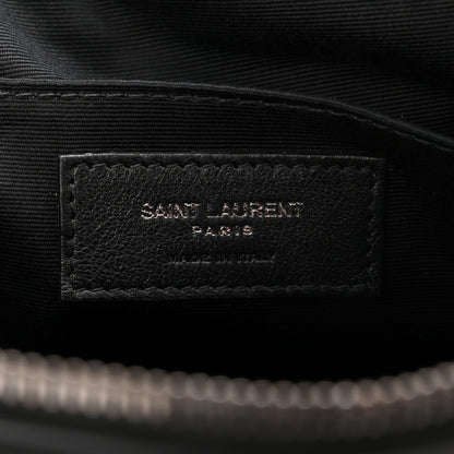 Saint Laurent Calfskin Matelasse Monogram Lou Camera Bag Black 6 of 10