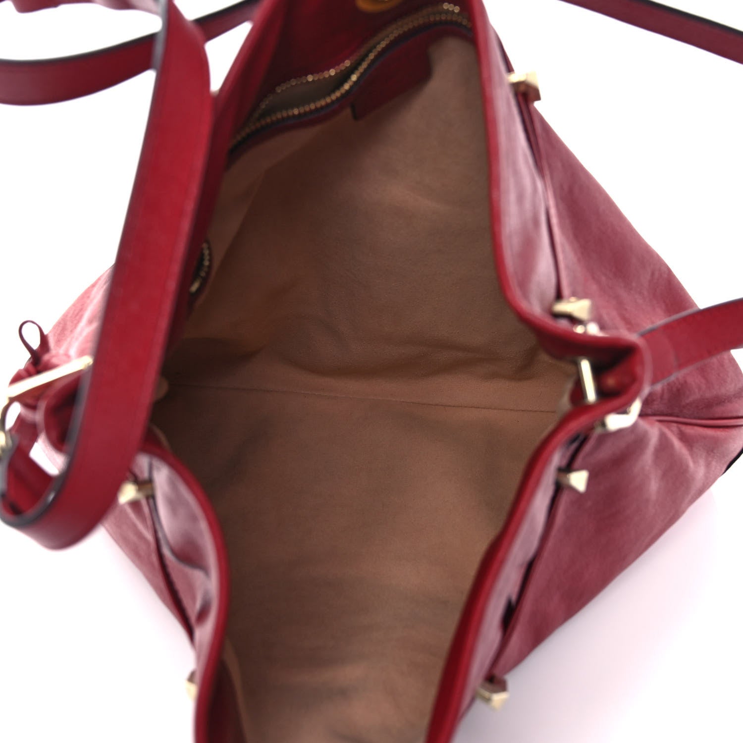 Gucci Sakai Be Green Calfskin Horsebit 1955 Cinch Top Messenger Bag New Cherry Red 5 of 9