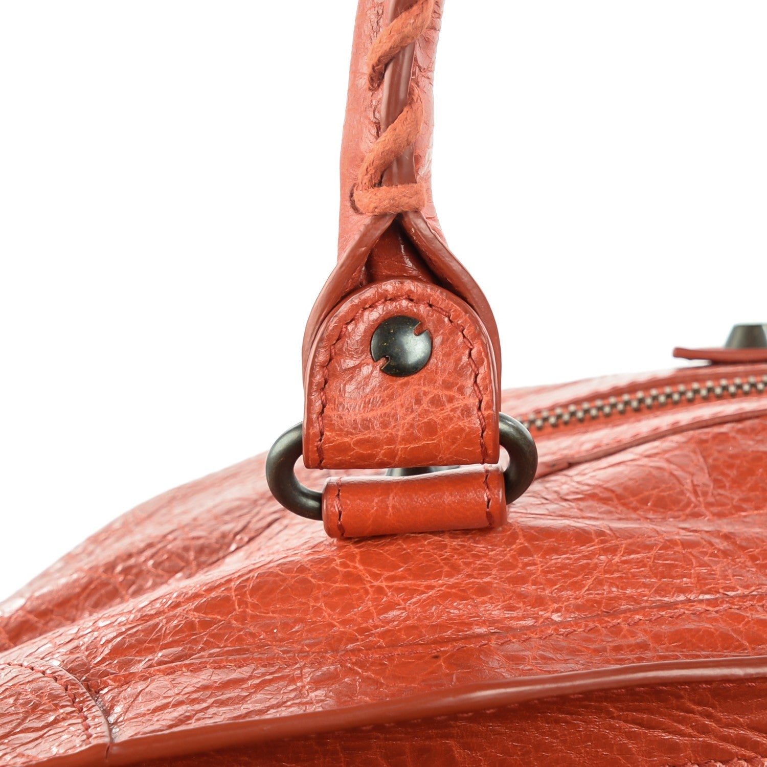 Balenciaga Agneau Classic Hardware City Rouge Ambre 3 of 13