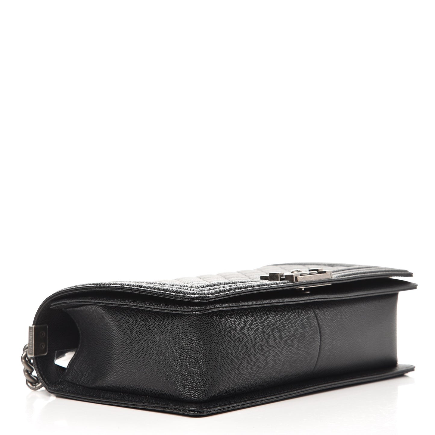 Caviar Quilted New Medium Boy Flap Black