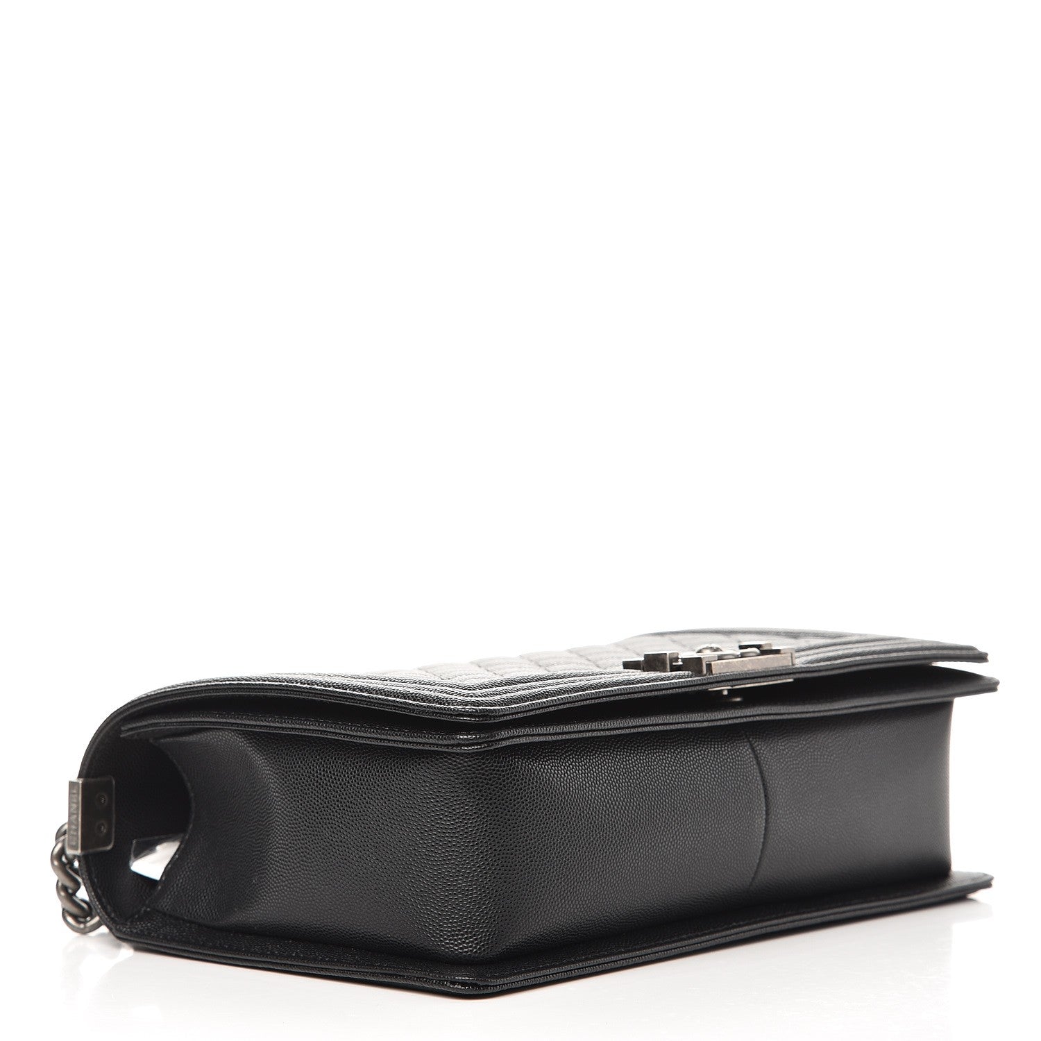 Chanel Caviar Quilted New Medium Boy Flap Black 5 of 8