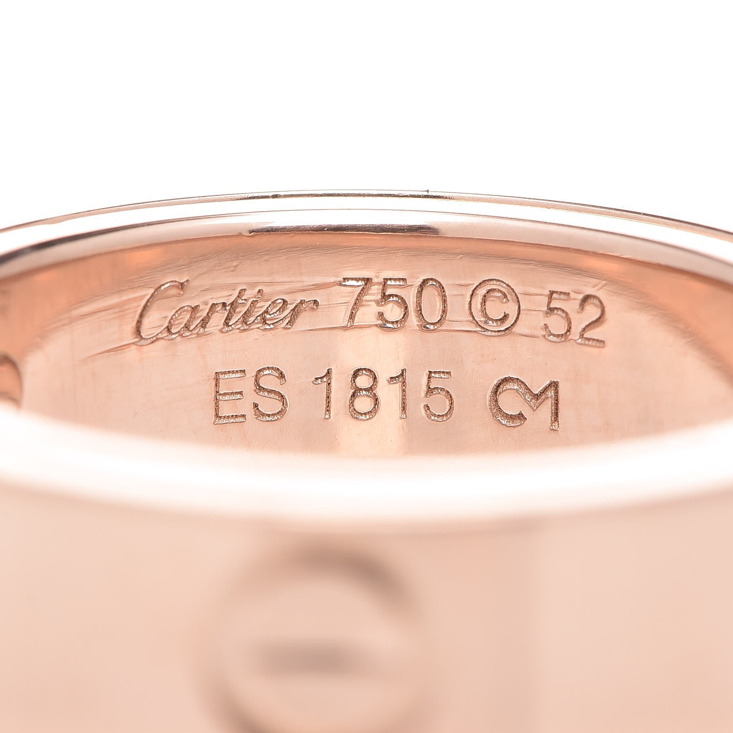 Cartier 18K Pink Gold 5.5mm Astro LOVE Ring 52 6 5 of 5