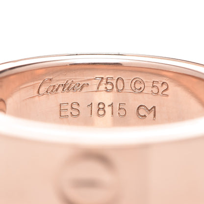 Cartier 18K Pink Gold 5.5mm Astro LOVE Ring 52 6 5 of 5