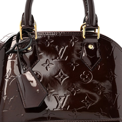 Louis Vuitton Vernis Alma BB Amarante 8 of 13