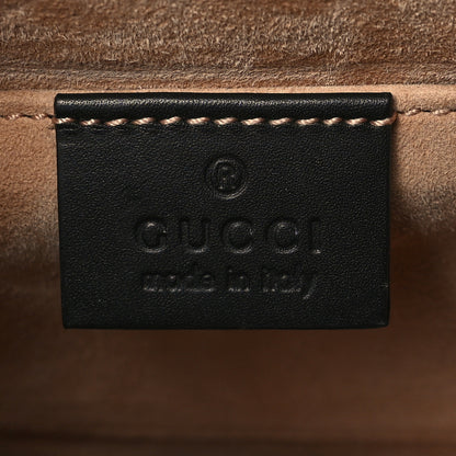 Gucci Calfskin Mini Sylvie Top Handle Bag Black 6 of 10