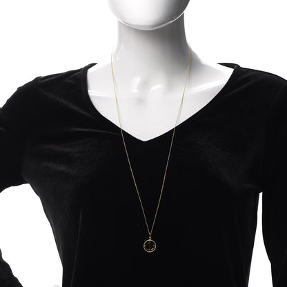 Tiffany 18K Yellow Gold Twist Anchor Charm Pendant Necklace 2 of 6