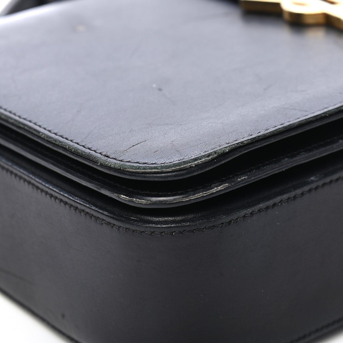 Smooth Calfskin Medium Classic Monogram Universite Bag Black