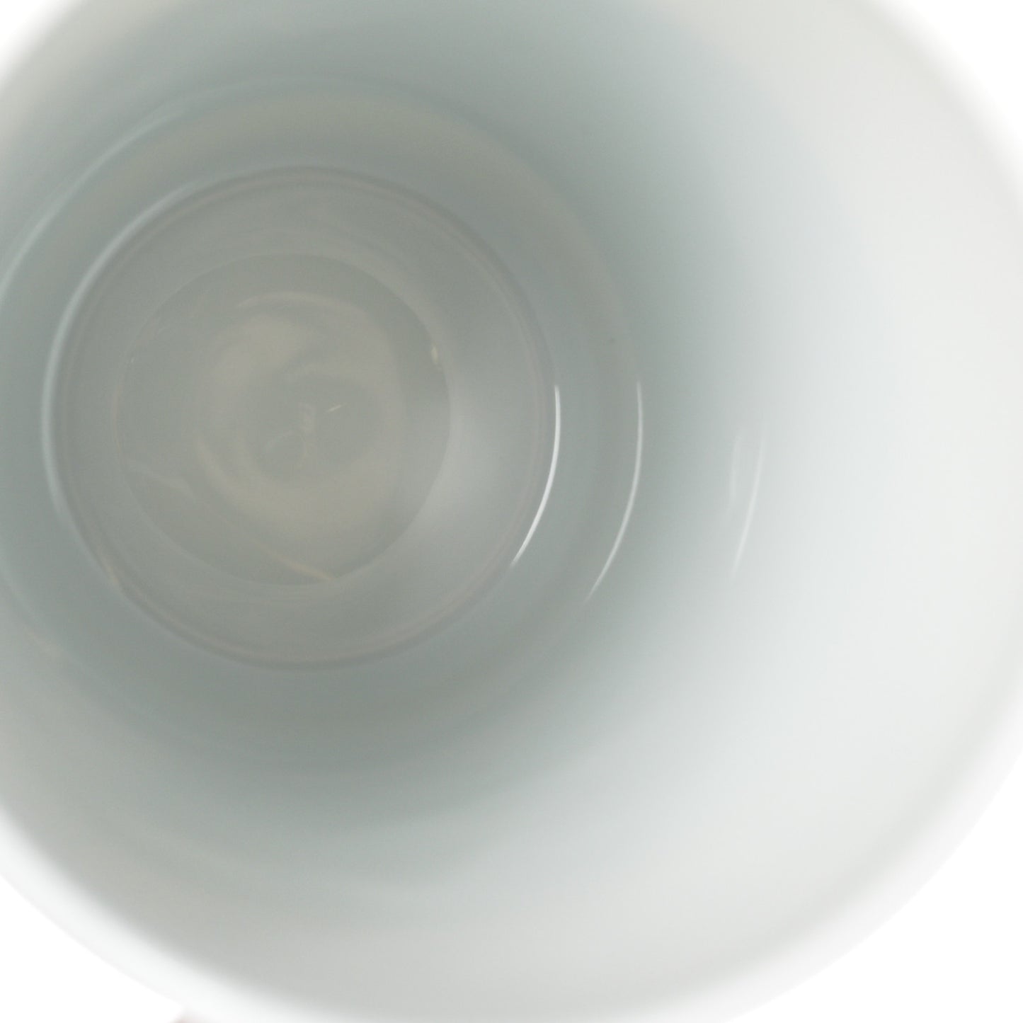 Porcelain Taurillon Louis Cup Green