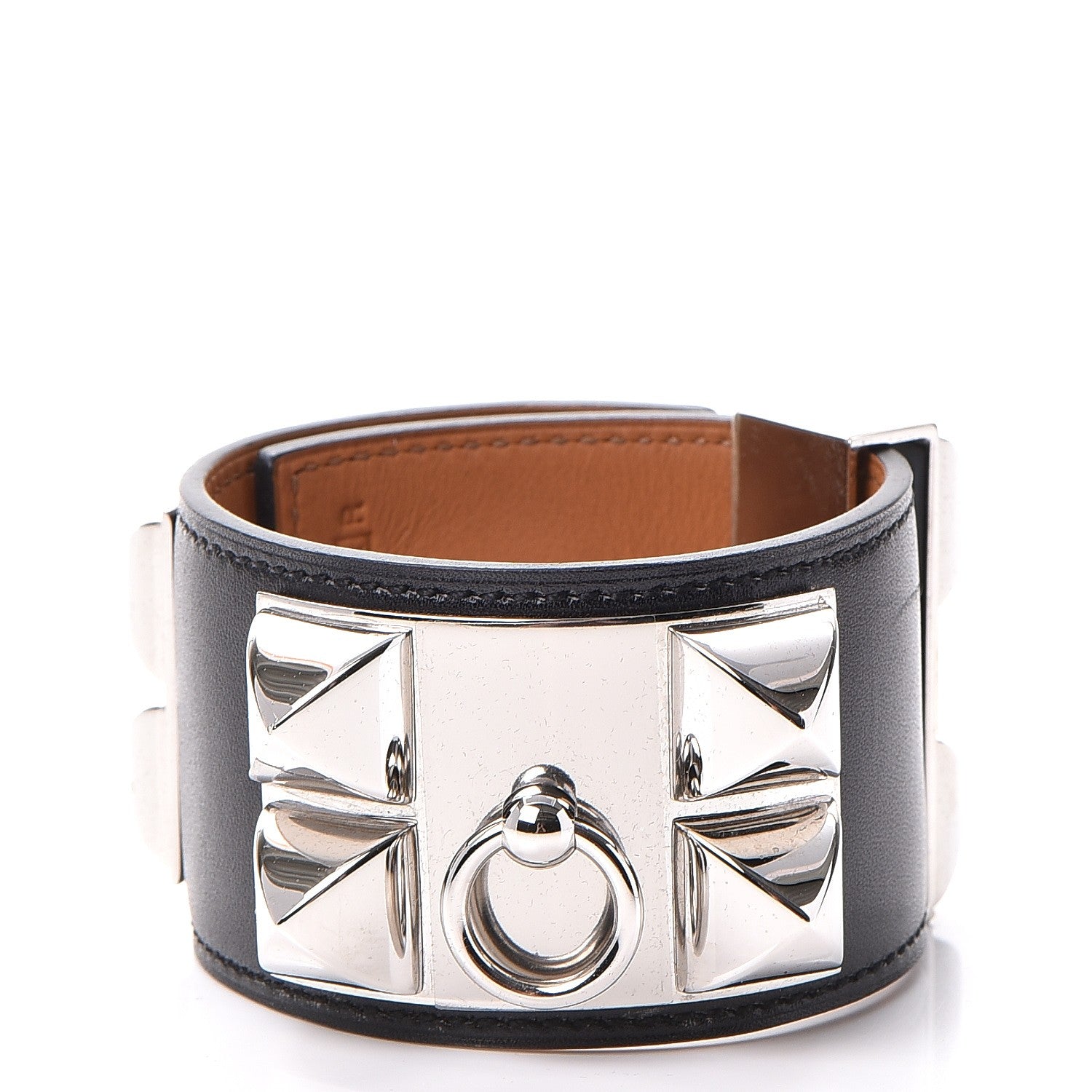Hermes Swift Collier de Chien CDC Bracelet S Black 3 of 8
