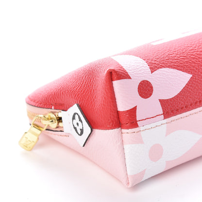 Louis Vuitton Monogram Giant Cosmetic Pouch Rouge 6 of 8