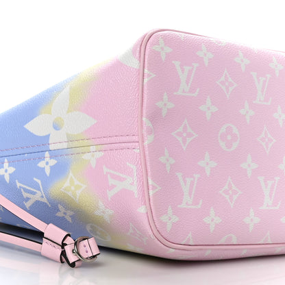 Louis Vuitton Monogram Escale Neverfull MM Pastel 8 of 9