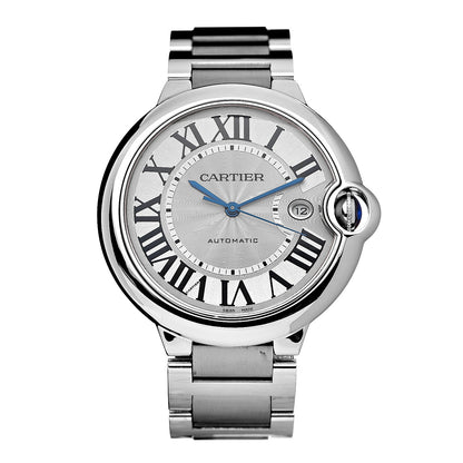 Cartier Stainless Steel 42mm Ballon Bleu De Automatic Watch 1 of 7