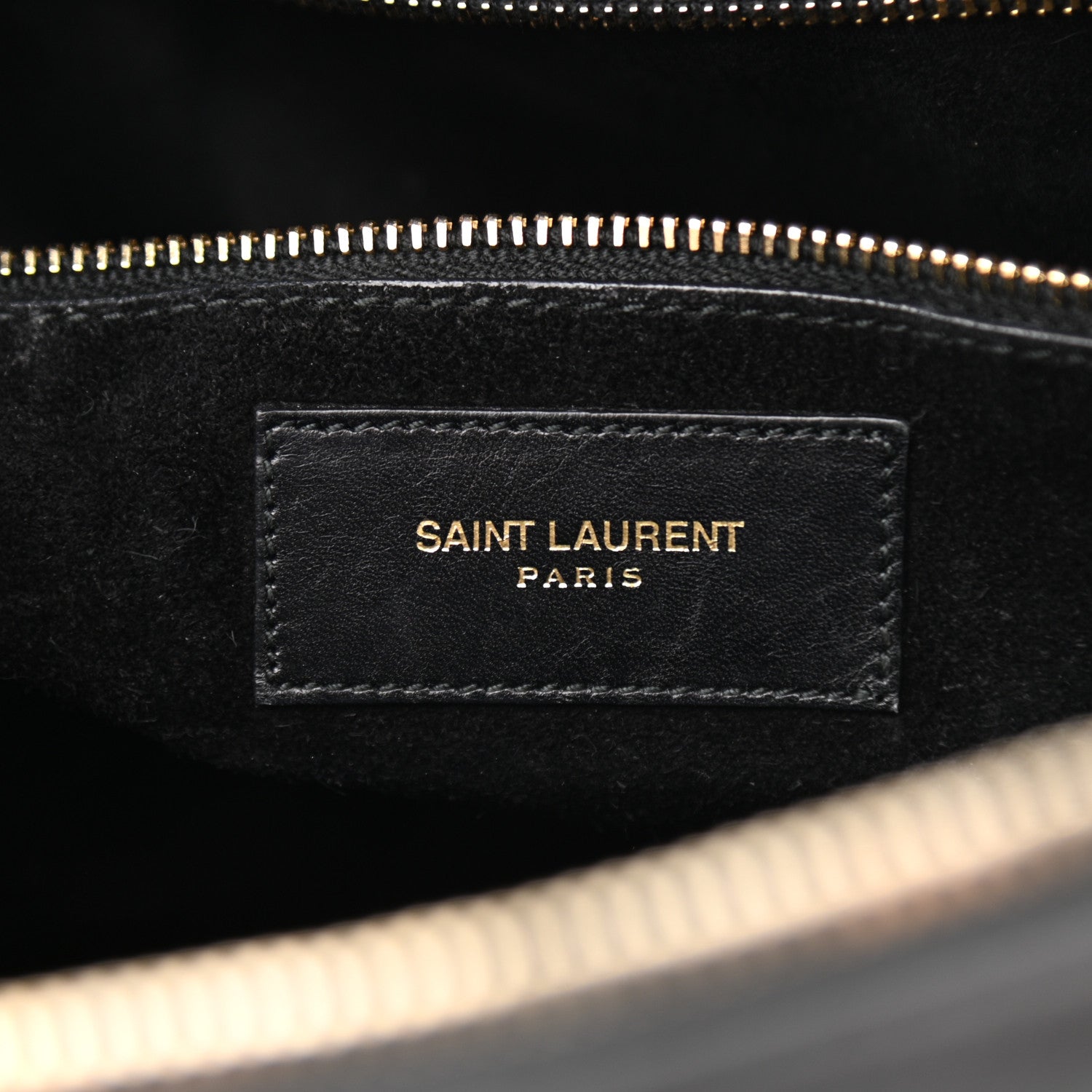 Saint Laurent Calfskin Classic Duffle 6 Black 6 of 15