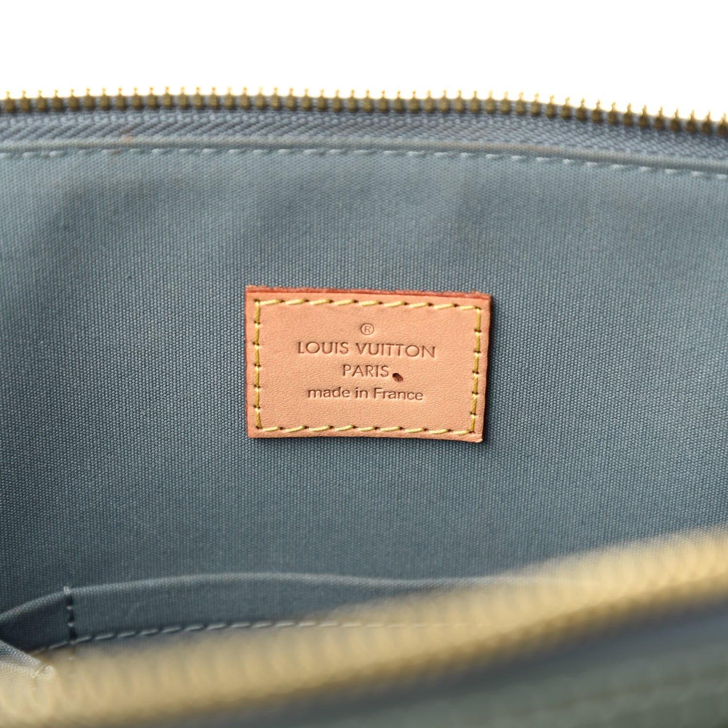 Louis Vuitton Vernis Alma GM Givre 8 of 10