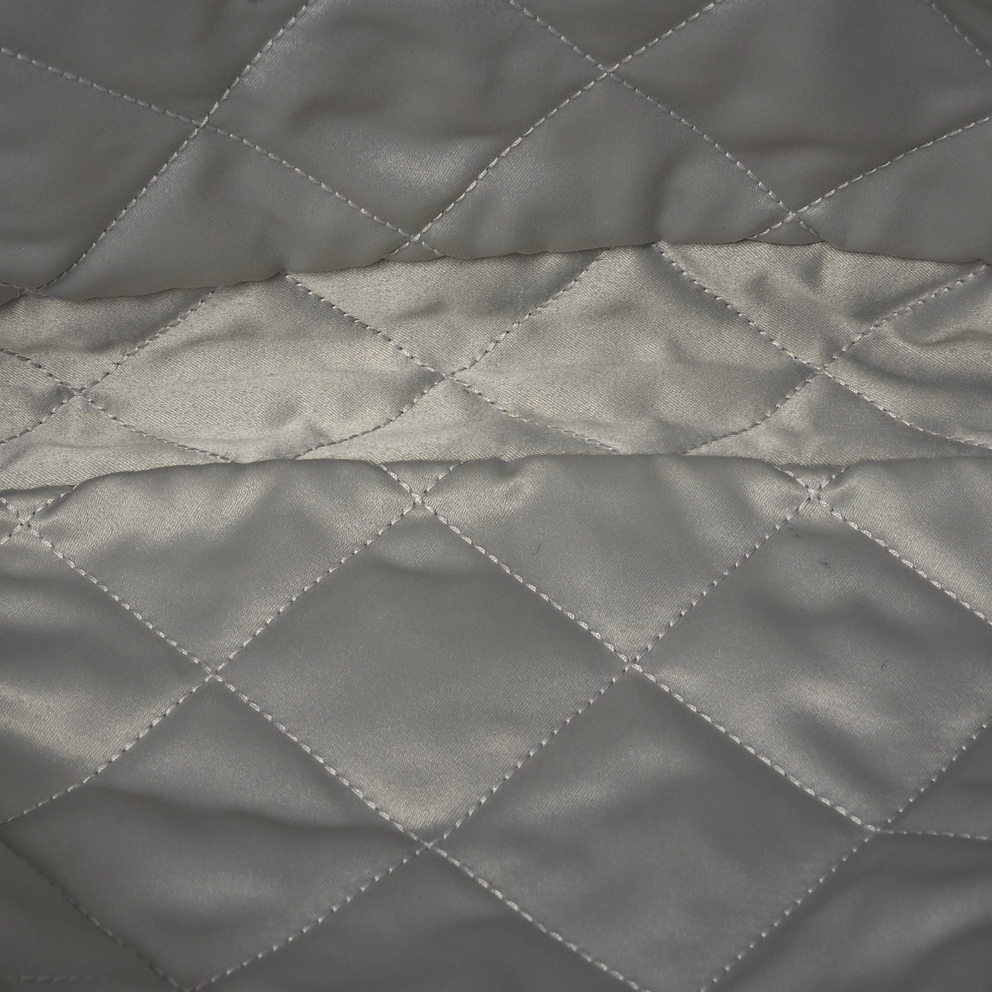 X MARC JACOBS Bleached Denim Logo Maxi Baguette Off White