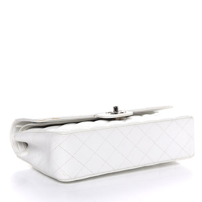 Chanel Caviar Quilted Medium Double Flap White 4 of 10