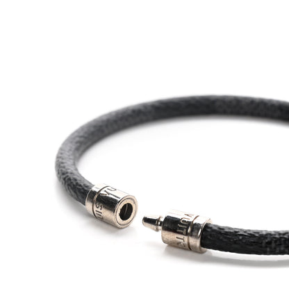 Louis Vuitton Damier Graphite Keep It Bracelet 21 4 of 5
