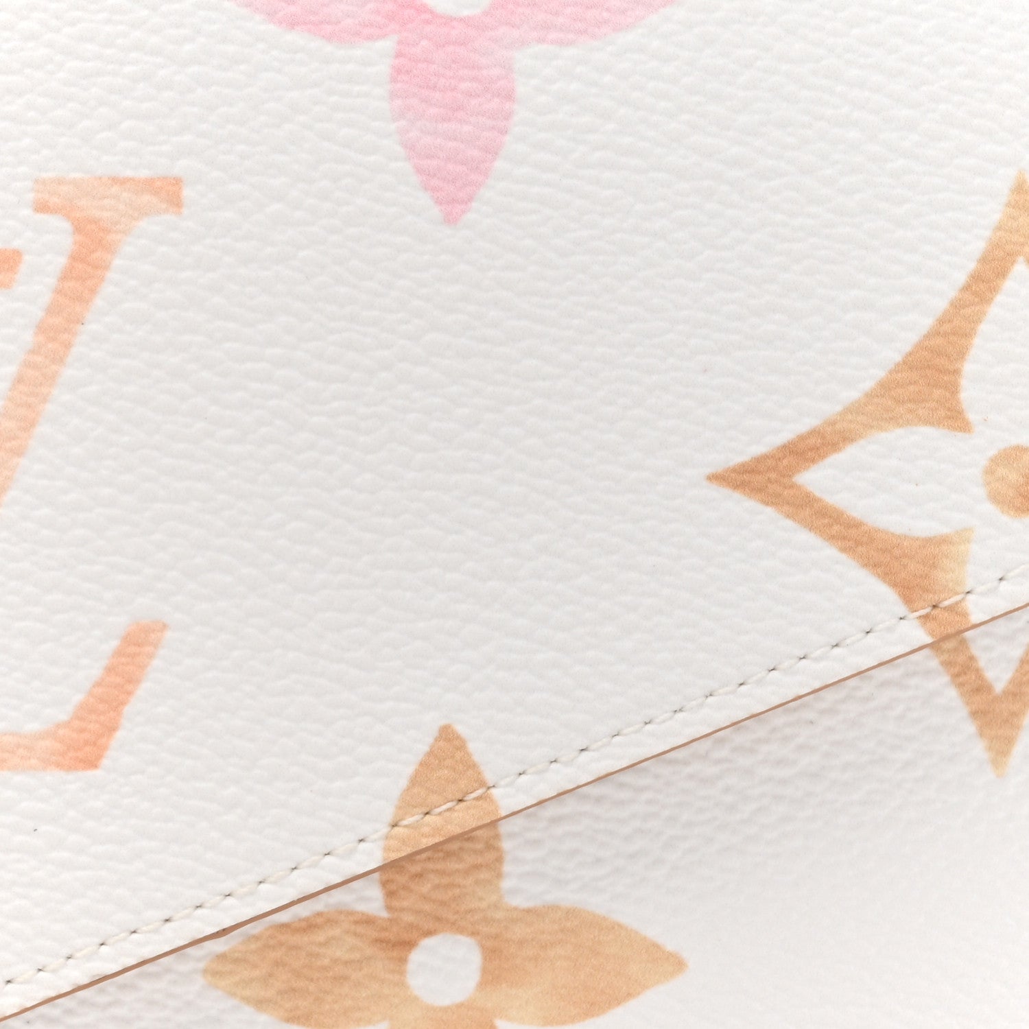 Louis Vuitton Monogram Giant By The Pool 2.0 Felicie Pochette Chain Wallet Beige 9 of 11