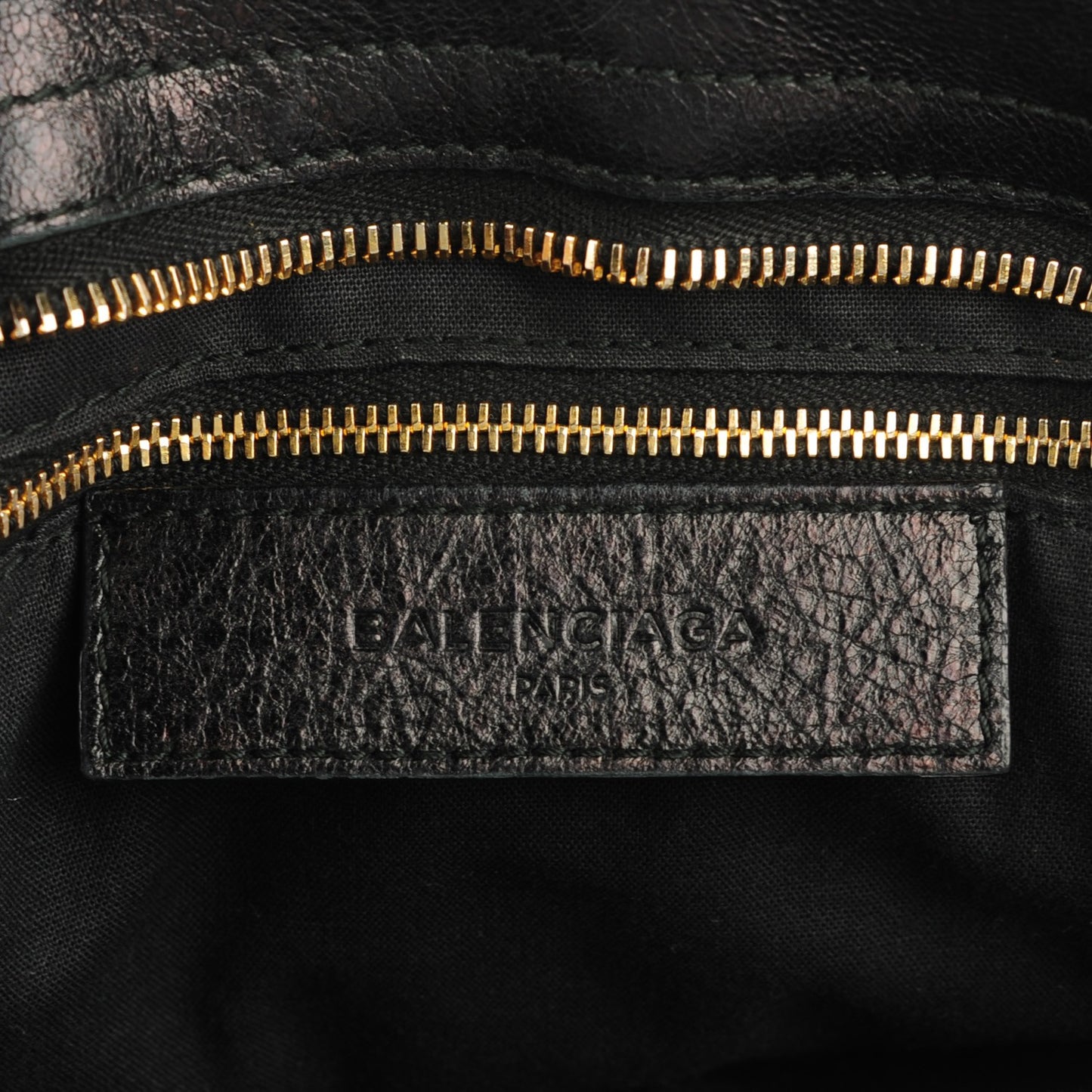 Agneau Giant 12 Gold Hardware City Black