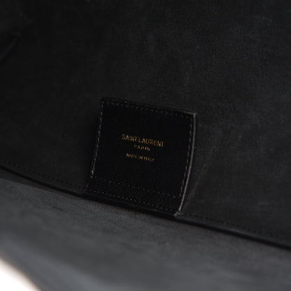Saint Laurent Calfskin Large Shopping Tote Black 6 of 10