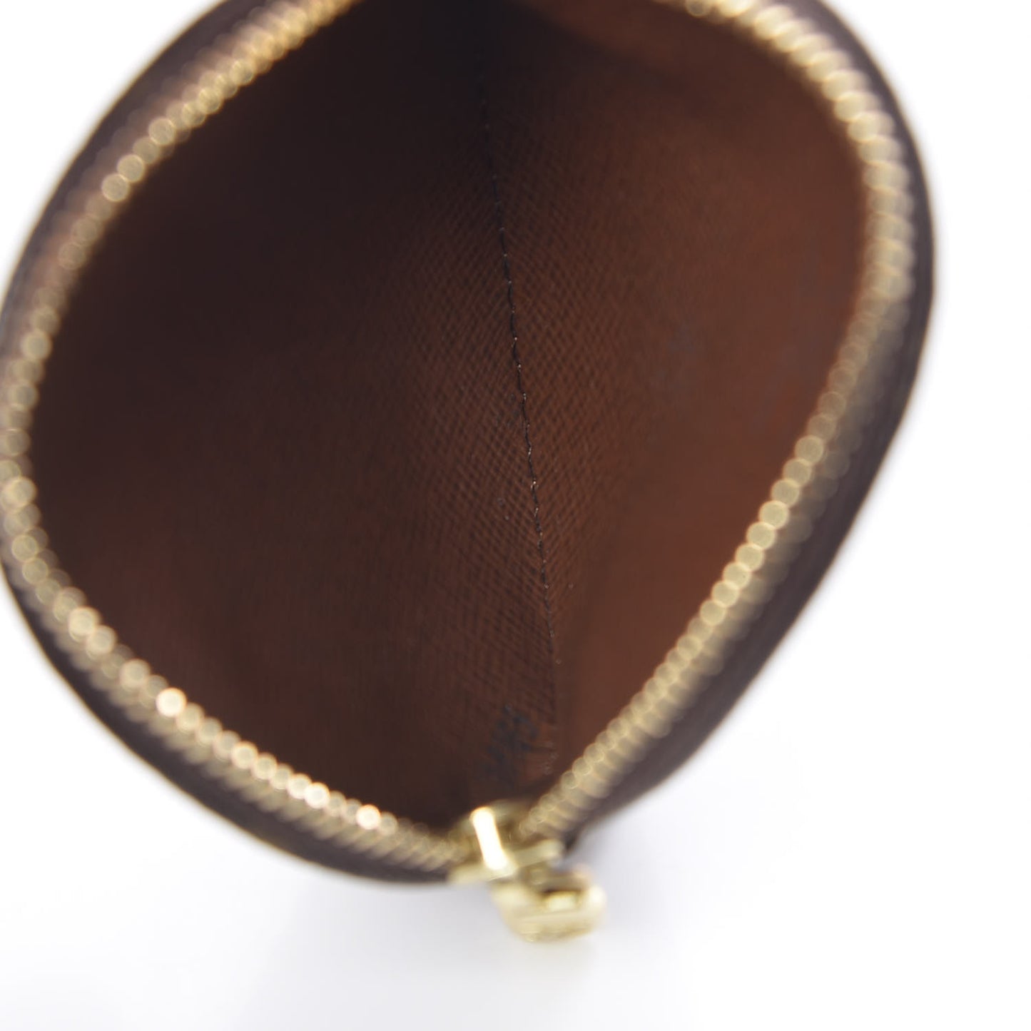 Monogram Round Coin Purse
