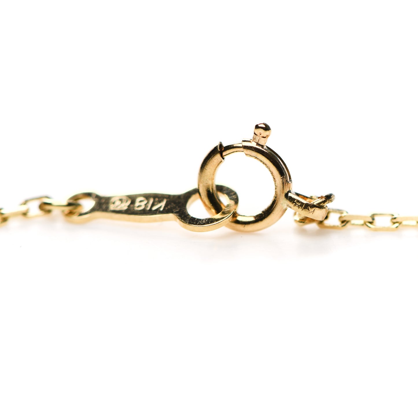 18K Yellow Gold Akoya Pearl 4.5-6mm Station Necklace