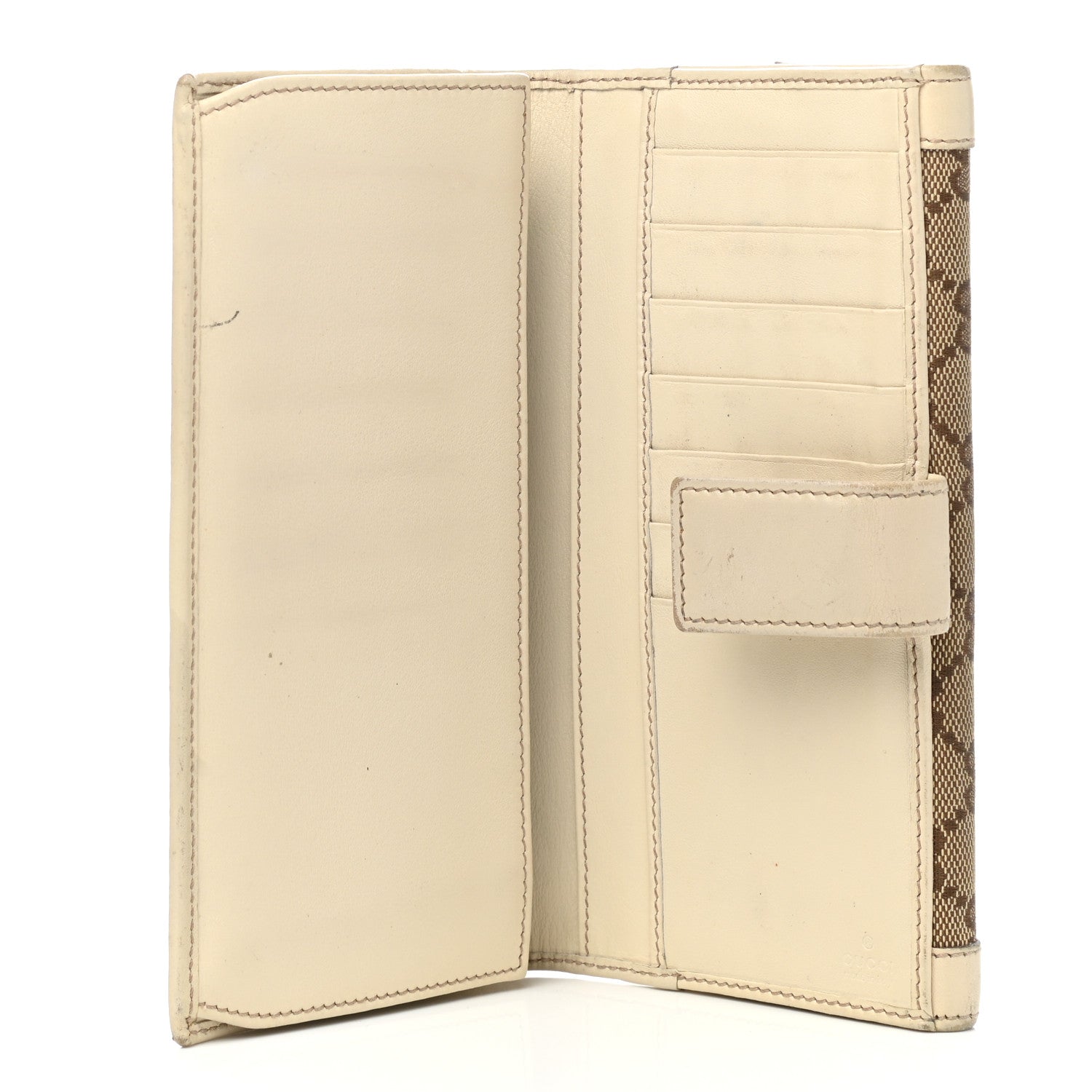 Gucci Monogram Continental Flap Wallet Off White 5 of 17