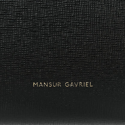 Mansur Gavriel Saffiano Mini Bucket Bag Black Flamma 6 of 10